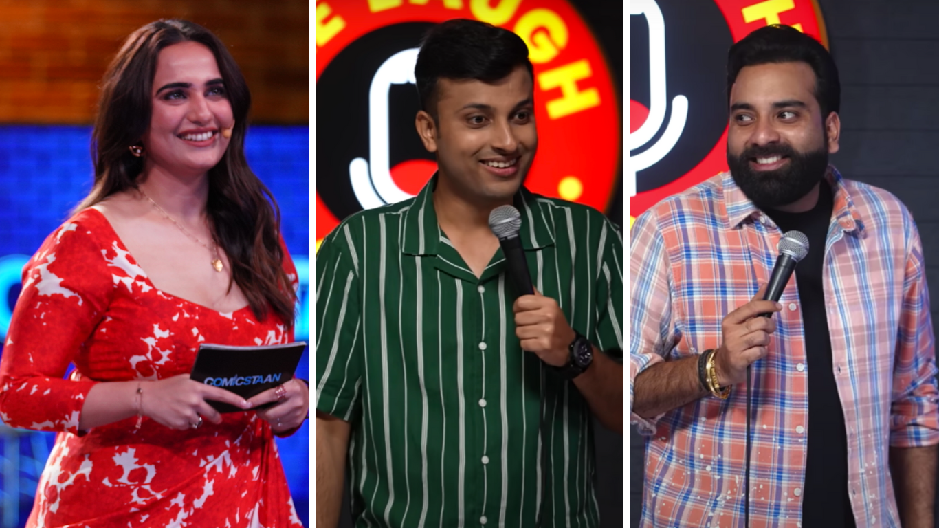 Aashish Solanki The Pretty Good Roast Show, Ashneer Grover, Kusha Kapila, Anubhav Singh Bassi