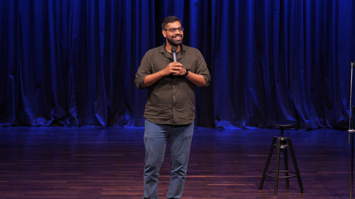 Comedians on Tour Selling Tickets, Ashwin Srinivas