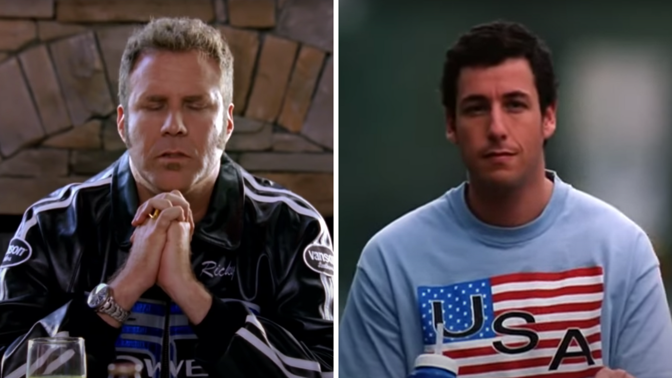 Sports Comedies, Will Ferrell, Adam Sandler