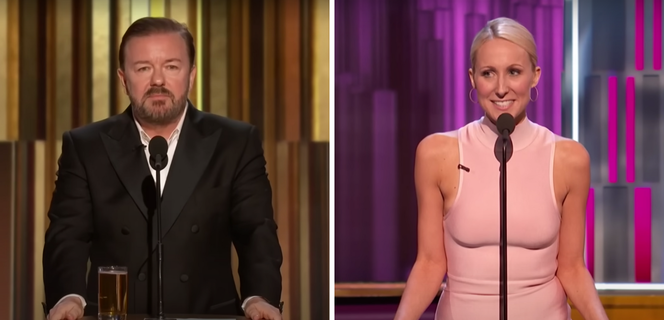 Ricky Gervais and Nikki Glaser Earn First Grammy Nods For Best Comedy Album